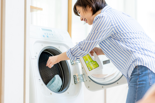 洗濯機の排水口を掃除する方法
