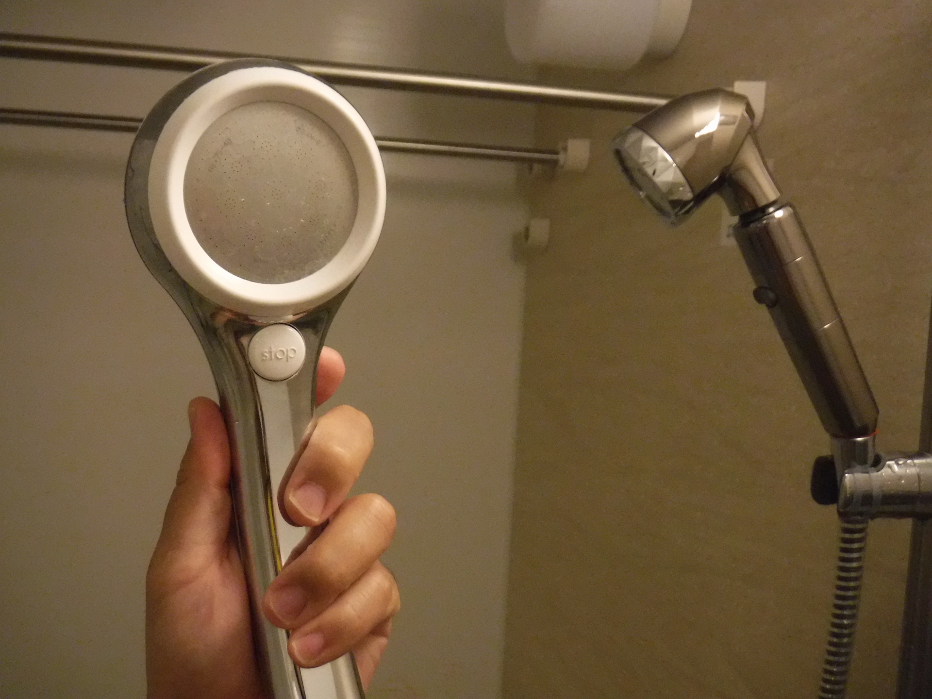 シャワーヘッド本体の交換方法