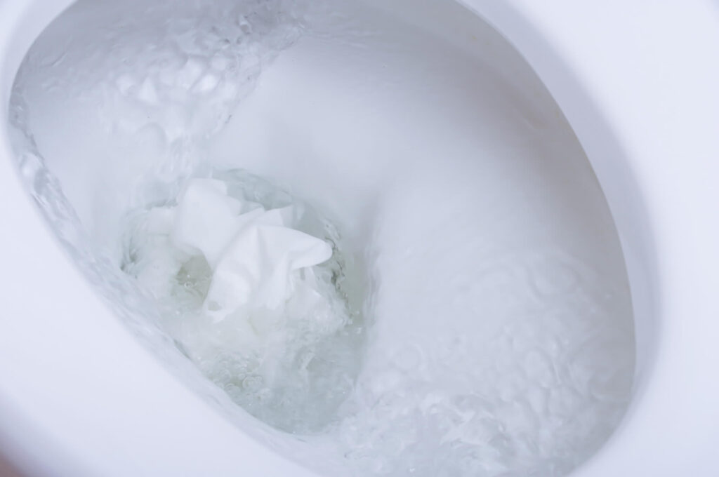 トイレにティッシュを流すと詰まりの原因になる?自分で直す方法や予防策をご紹介 | 水道修理業者の比較・口コミガイド